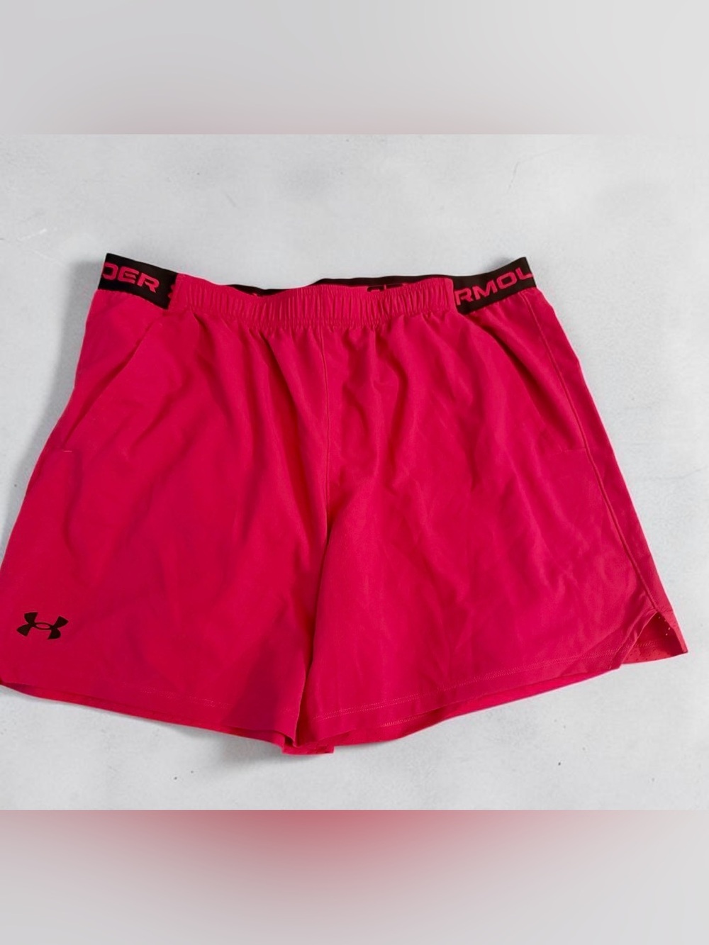 Under Armour Women's Bright Pink Athletic Shorts